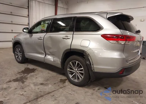 2018 Toyota Highlander Xle from USA, damaged, VIN 5TDJZRFH6JS534985